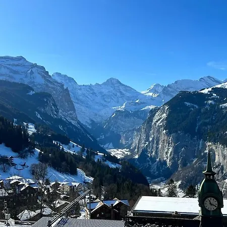 - Amazing Views, Centrally Located By Train Station Wengen